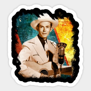 Hank-Vintage Potrait Sticker